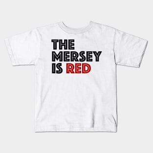 THE MERSEY IS RED Kids T-Shirt